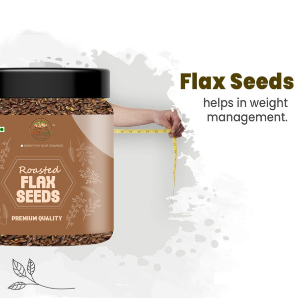 Roasted Flax Seeds – High Omega-3, Fiber & Lignans - Image 3
