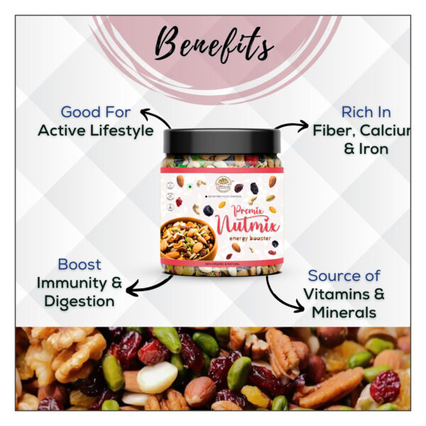 Premix Nutmix – Roasted Almonds, Cashews & Wholesome Nuts - Image 3