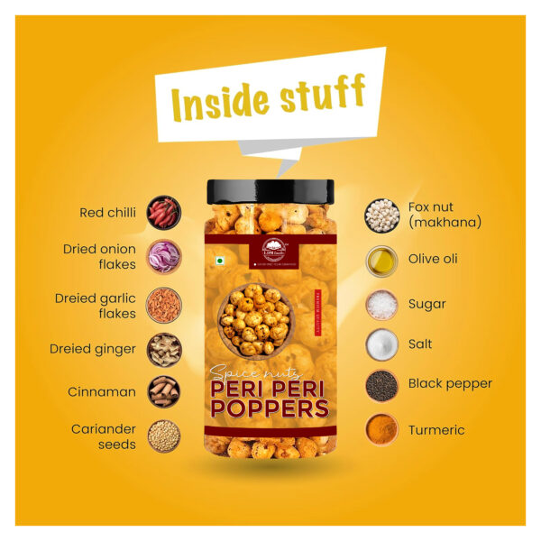 Spice Nuts Peri Peri Makhana - Image 3