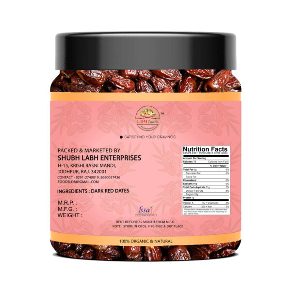 Desert Gems Kalmi Dates – Iron & Potassium Rich Natural Energy - Image 2