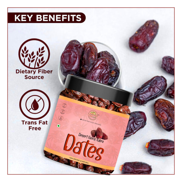 Desert Gems Kalmi Dates – Iron & Potassium Rich Natural Energy - Image 3