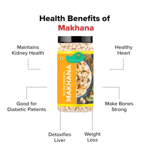 Nutra crunch makhana – Protein-Packed, Low-Calorie Snack - Image 3