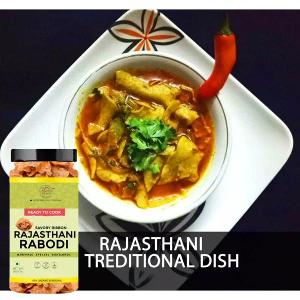Savory Ribbon Rajasthani Rabodi – Protein-Packed Lentil Crisps - Image 2