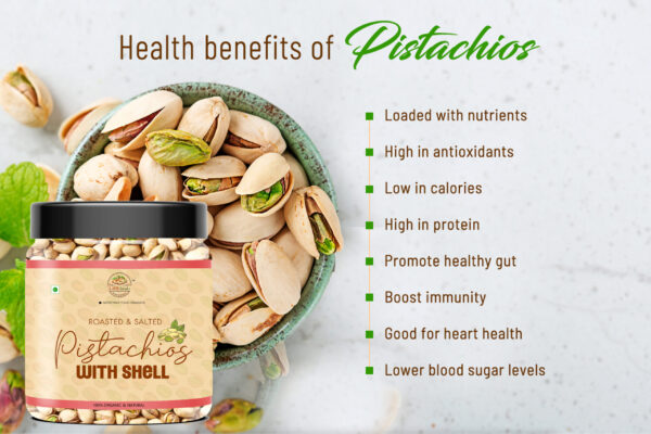 Natural Pistachios with Shell – Protein, Fiber & Antioxidants – Fun, Healthy Snacking - Image 3