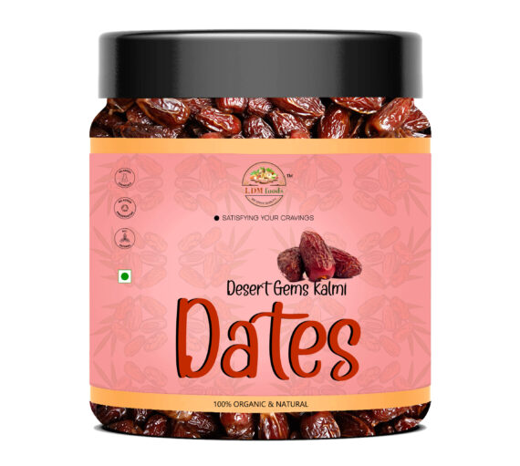 Authentic Iranian kalmi dates with salt dusting