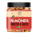 LDMFOODS premium roasted almonds in bowl
