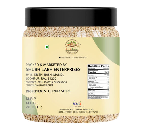 Iron and magnesium quinoa nutrition details
